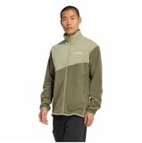 Adidas Terrex Multi Fleece avec fermeture éclair intégrale Vert L Homme