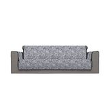 Antislip Glamour Antislip bankovertrek, lichtgrijs