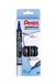 Pentel Maxiflo Green Label Pochette de 4 Zwart/Blauw/Rood/Groen
