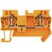 Siemens 8WH20000AG04 Doorgangsklem 6.2 mm Trekveeraansluiting Oranje 50 stuk(s) Piece
