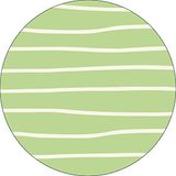 Bonateks Ronde digitaal bedrukte muismat, antislip onderkant, voor kantoor en thuis, diameter: 22 cm