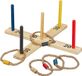 Merkloos Relaxdays ringwerpspel - hout - kinderen - volwasssen - ringen gooien - binnen - buiten