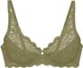 Triumph Amourette Floral Lace bh Zachte cup Beugels 105C Olijfgoud
