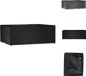 vidaXL Tuinmeubelhoes - Zwart - Rechthoekig - 278x204x105 cm