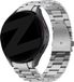 Bandz titanium schakel band geschikt voor Galaxy Watch 7 (40 & 44mm) / Watch 6 (Classic) / 5 40mm & 44mm / 5 Pro / 4 & Watch 4 Classic / Watch FE - titanium materiaal - incl. toolkit - zilver titanium bandje