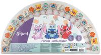 Totum Crayons de couleur et crayons graphite Stitch Disney - 20 pièces