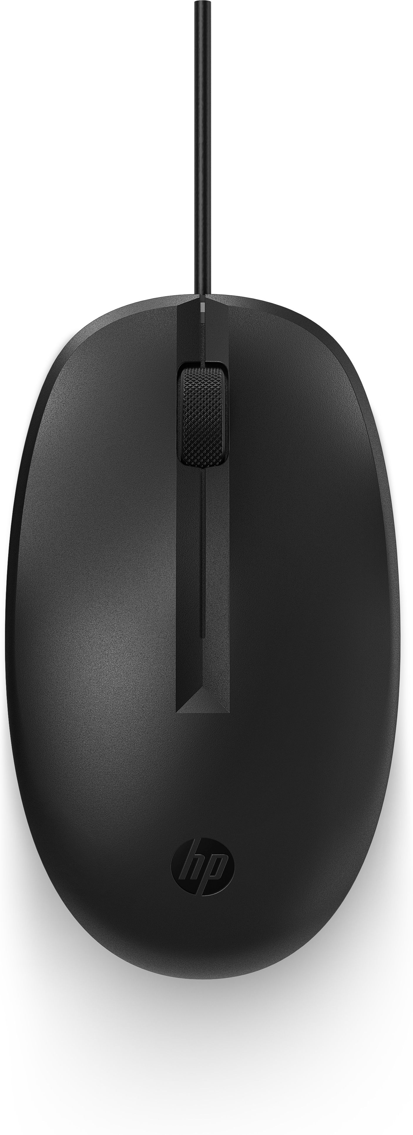 HP 128 Laser Wired Mouse - Black - USB - Ambidextrous