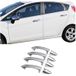 Omac Ford Fiesta 2008-2017 Couvre-poignée de porte en acier inoxydable chromé