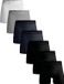 Muchachomalo Boxershorts Heren – 7 Pack – 95% Katoen – Zwart/Blauw – Effen – Normale Lengte – Heren Ondergoed – Onderbroeken Heren