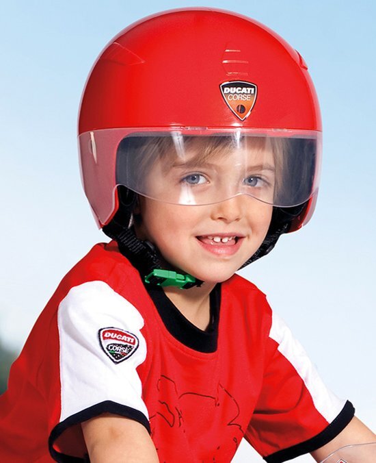 Ducati CASCO HELM ROOD brommer bike step scooter