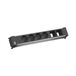 Bachmann Power Frame Groot - 4x Schuko - 2x Leeg - 0,1 meter GST18-3® (m) - Zwart