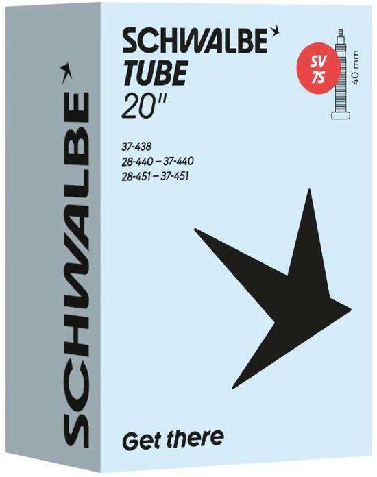 Schwalbe Inner Tube SV7S 28/37-438/451 40mm