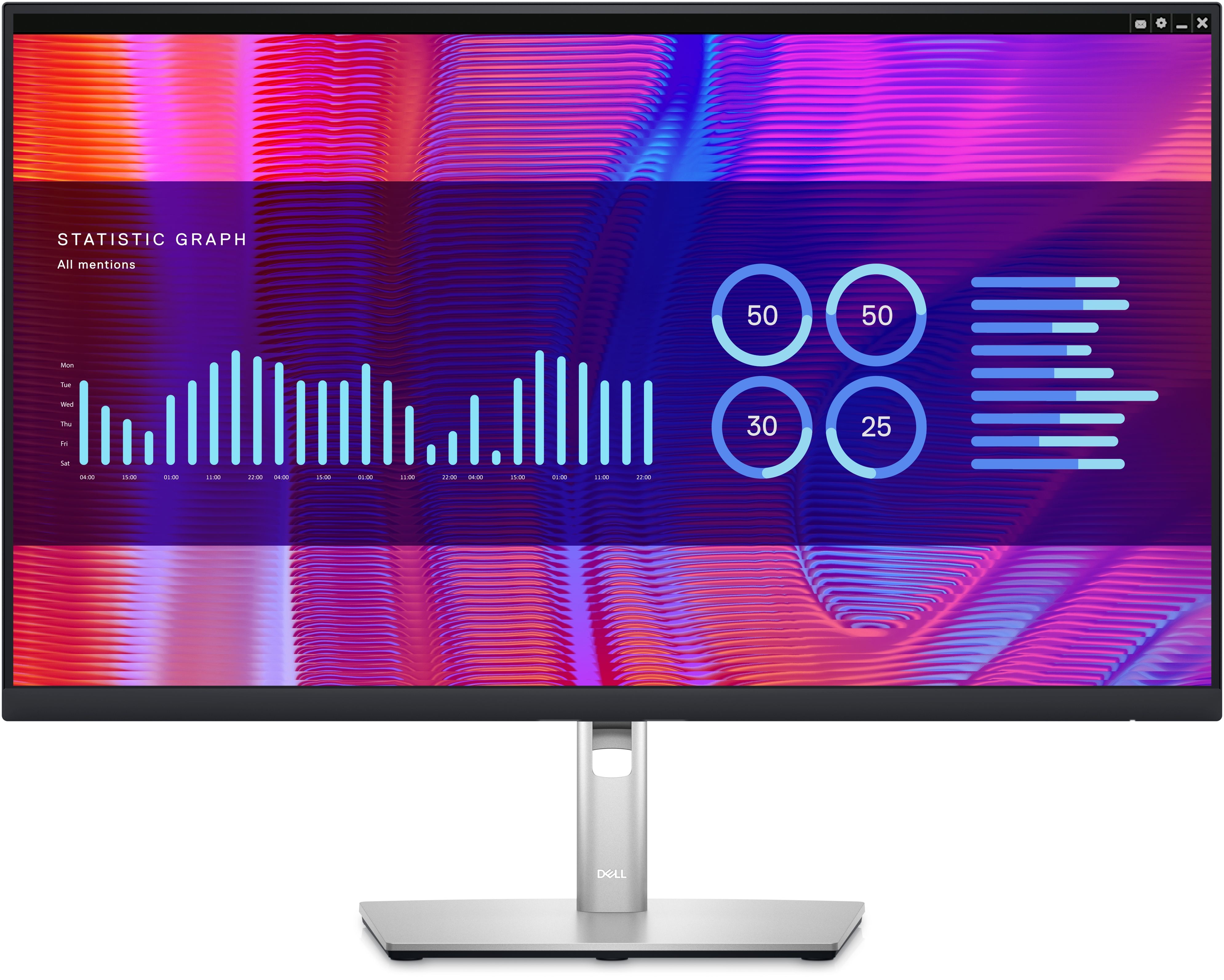 DELL P2723DE - 27" QHD USB-C Hub Monitor - IPS