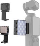 NEEWER BASICS M24 Tweekleurige magnetische hulplamp, compatibel met DJI OSMO Pocket 3, 1,5 W oplaadbare kunststof mini-led-vullamp voor TikTok Vlog Selfie video-opname