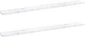 vidaXL Wandplank Wit Marmer 115 x 9 x 3 cm