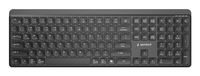 Gembird KB-WPS-03 Clavier Bureau RF-sans fil + Bluetooth QWERTY (États-Unis) Noir