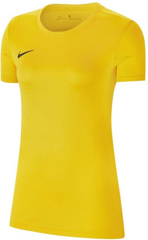 Nike Park VII SS Sportshirt Dames - Geel - Maat S