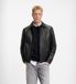 BOSS Joban Veste en cuir noir (46)