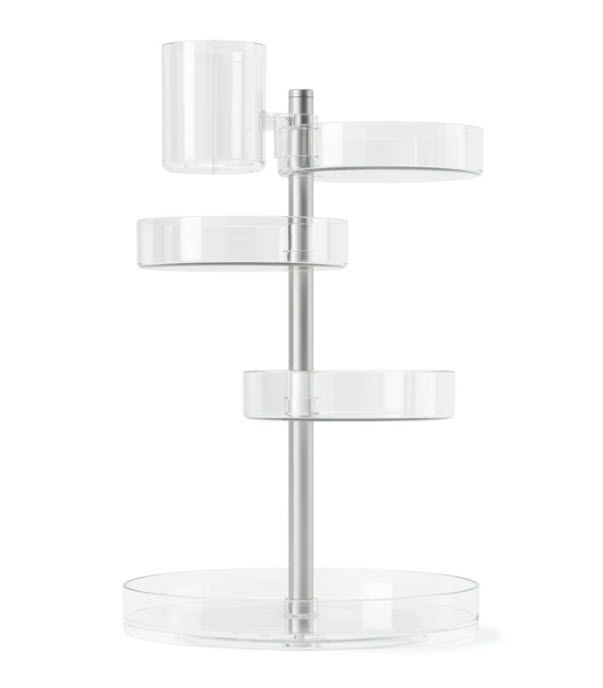 Umbra Pirouette - Zilver/Transparant
