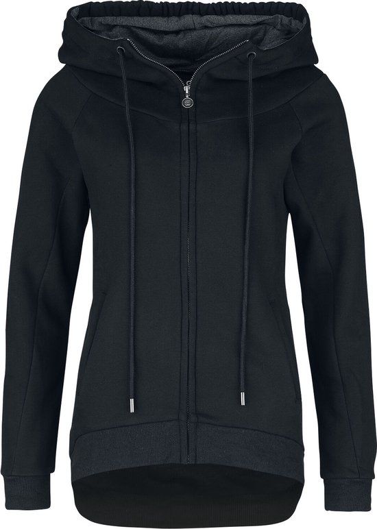 R.E.D. by EMP Zwart lang sweatjack - Dames - M