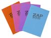 Clairefontaine 3357C - Gelijmd Schetsboek Zap Book - 160 Vellen 100% Gerecycleerd Schetspapier - A6 10,5x14,8 cm 80g - Willekeurige Omslagkleur - Pakket van 5 Schetsboeken