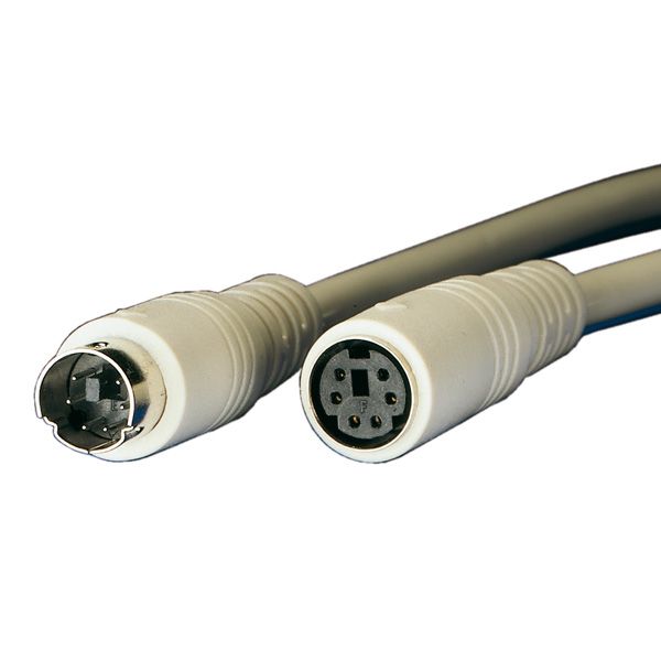 ROLINE PS/2 toetsenbord/muis kabel M/F 3,0m