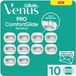 Gillette Venus Pro ComfortGlide Sensitive Scheermesjes Voor Vrouwen - 10 stuks