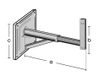 Preisner WWH5075 kit de montage Argent Acier