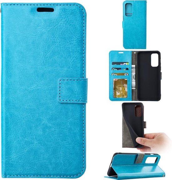 ZT Accessoires Book Case for Samsung Galaxy S20 5G - Turquoise
