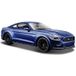 Ford Mustang 2015 bleu modèle réduit 1:24