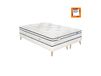Ensemble l'inegale Matelas Hybride 160x200 Ferme H27 + 2 Sommiers