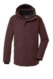 killtec Kow 85 Mn Prk heren Outdoor parka/functionele parka met afritsbare capuchon