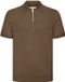 Casual Friday Heren Poloshirt Polokraag Korte Mouw Normale Pasvorm Modieus Bruin L