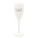 koziol verre à champagne Sunshine 100 ml blanc
