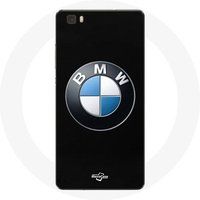BMW Etui voor Huawei P8 Lite Zwarte Achtergrond Maniacase