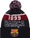 New Era Core Sport Knit Beanie FC Barcelona Hat, Hommes, Bleu marine, Bonnet, taille : Taille unique