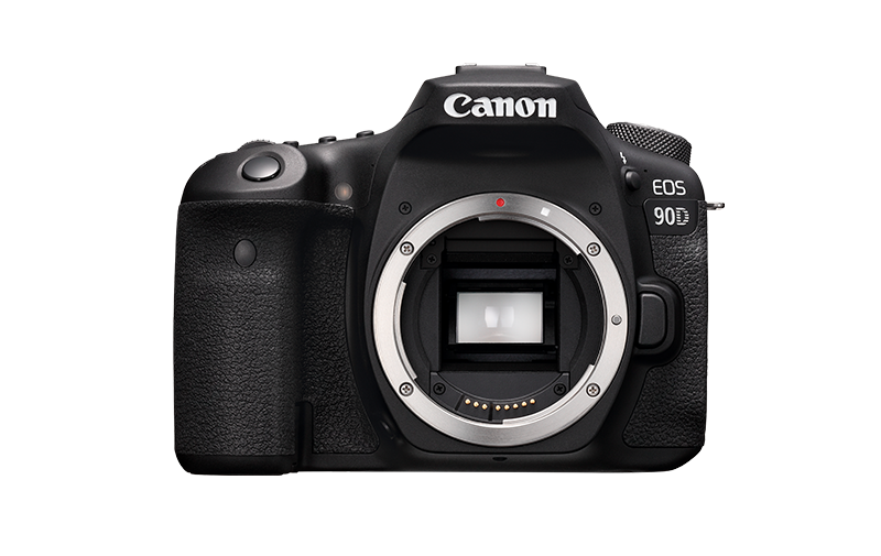 Canon EOS 90D + EF-S 18-55mm f/3.5-5.6 IS STM zwart