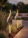 Northpoint LED tuinstekers set van 2 solar decoratielicht warm wit licht weerbestendig schemeringssensor (Twisted)