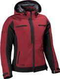 DIFI Jamie 2 Aerotex Urban veste textile moto imperméable pour femme, rouge/noir, 44