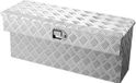 VEVOR Gereedschapskist voor vrachtwagenbak, aluminium opbergdoos met profielpatroon, opbergorganizer met slot en sleutel, ideaal voor vrachtwagens, pick-ups, campers, aanhangers, 864x305x390 mm