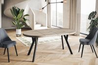 ALPİ Ronde Uitschuifbare Eettafel 90-190 cm Sonoma Ovo Collectie