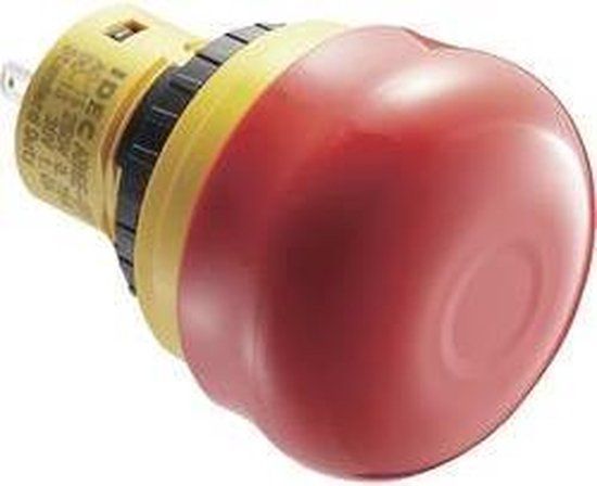 Idec AB6E-3BV02PRH Noodstopschakelaar 250 V/AC 3 A 2x NC IP65