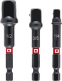 Einhell Impact 134215 Bitadapterset Aandrijving 1/4, 3/8, 1/2 135 mm 1 set(s)