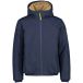 Cmp Fix Hood 31k2897 Veste Bleu L Homme