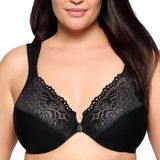 Glamorise Wonderwire Soutien-gorge à armatures à fermeture frontale #1245 Soutien-gorge à couverture complète Femme (lot de 1)