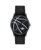 Adidas Originals Game One AOSY25024 Horloge - Nylon - Zwart - Ø 39 mm