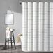 Lush Decor Ombre Streep Garen Geverfd Katoen Douchegordijn, 72" x 72", Geel & Grijs