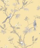 Noordwand Secret Garden Behang met vogels G78494
