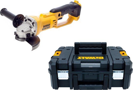 DeWalt DCG412NT 18V Li-Ion Accu Haakse Slijper - 125mm - Body in TSTAK