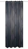Home Fashion JARO 085418-0605 verduisterend gordijn, bedrukt, gezoomd, 245 x 140 cm, blauw